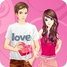 Jocul Valentine Dressup