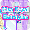 Jocul Frozen. Elsa Royal Hairstyles