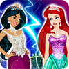 Jocul Jasmine vs. Ariel Fashion Battle