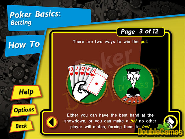Free Download Poker for Dummies Screenshot 2