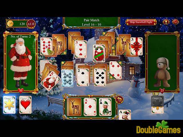 Free Download Santa's Christmas Solitaire 2 Screenshot 1